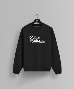GHOST® ATHLETICS CREWNECK | FADED BLACK