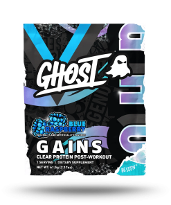 GHOST® CLEAR GAINS PACKET | BLUE RASPBERRY