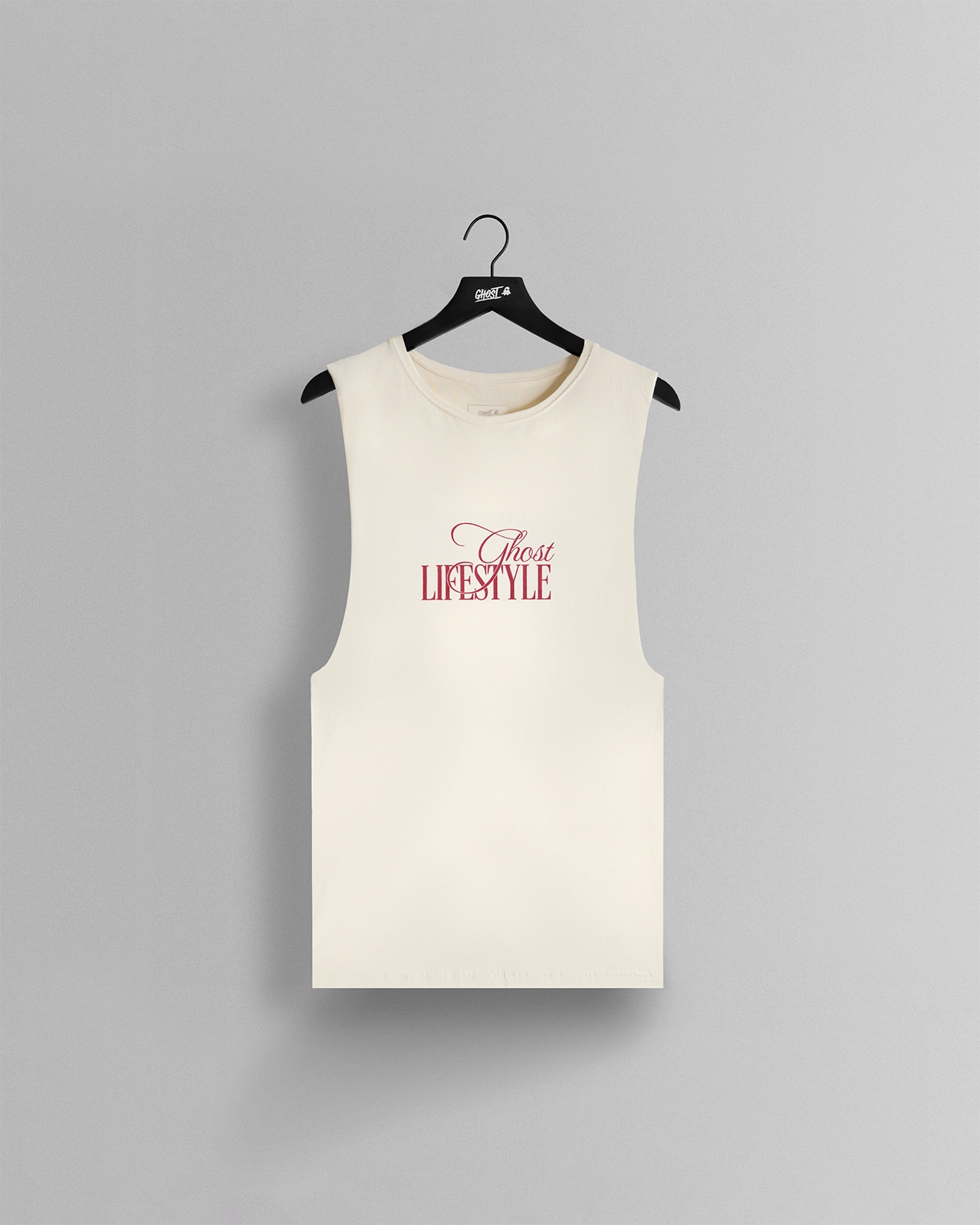 GHOST® COASTLINE SLEEVELESS TEE | NATURAL
