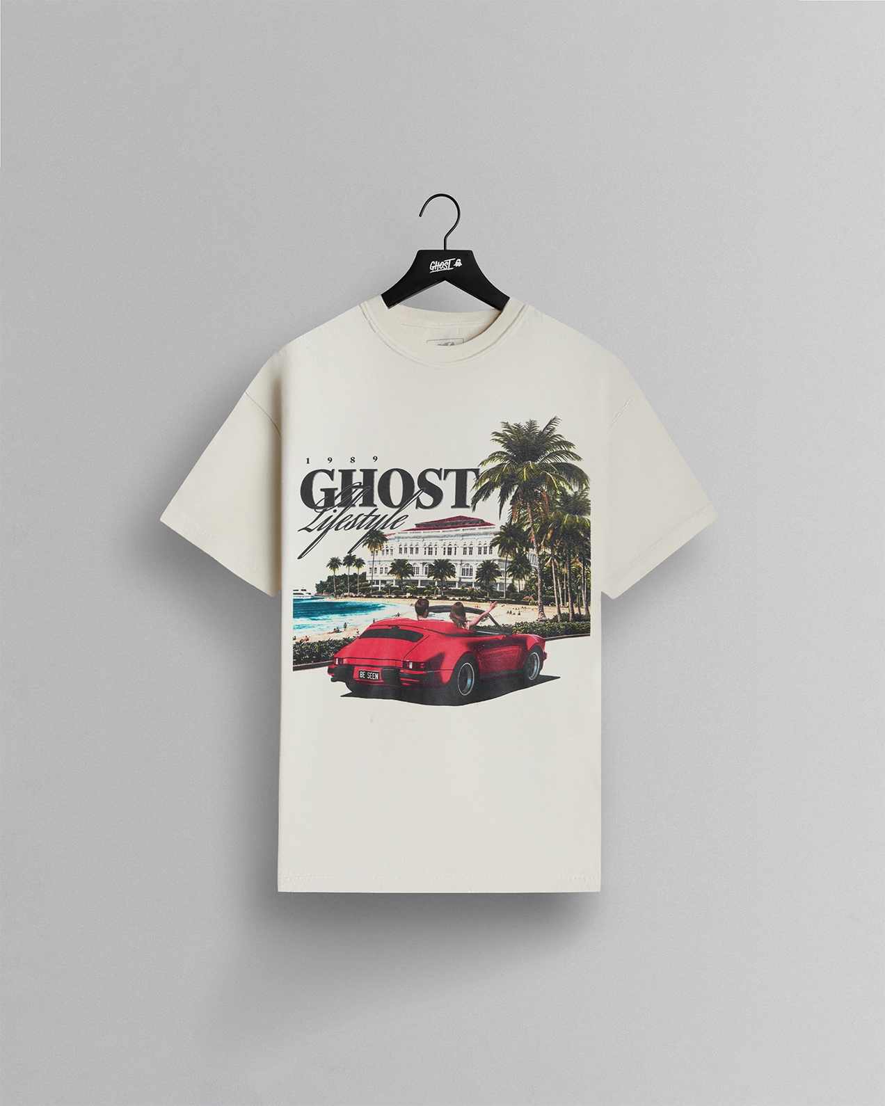GHOST® COASTLINE TEE | NATURAL