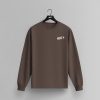 GHOST® CORE LOGO LONG SLEEVE | COCOA