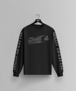 GHOST® CORE LOGO LONG SLEEVE V2 | BLACK