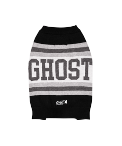 GHOST® PET SWEATER | BLACK