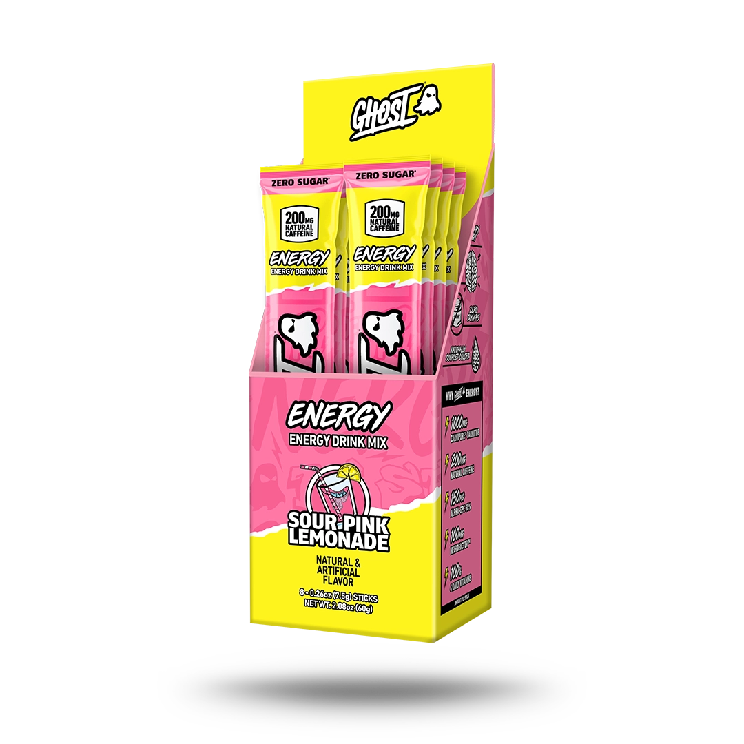 GHOST® ENERGY STICKS 8-PACK | SOUR PINK LEMONADE