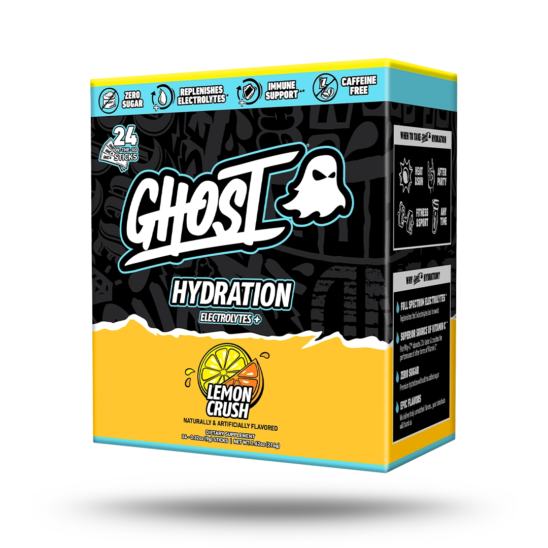 GHOST® HYDRATION STICKS 24-PACK | LEMON CRUSH