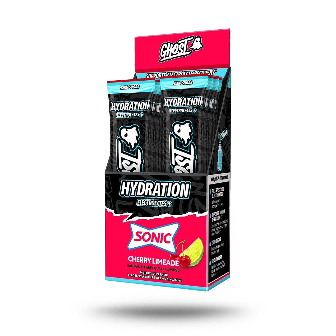 GHOST® HYDRATION STICKS 8-PACK x SONIC® | CHERRY LIMEADE