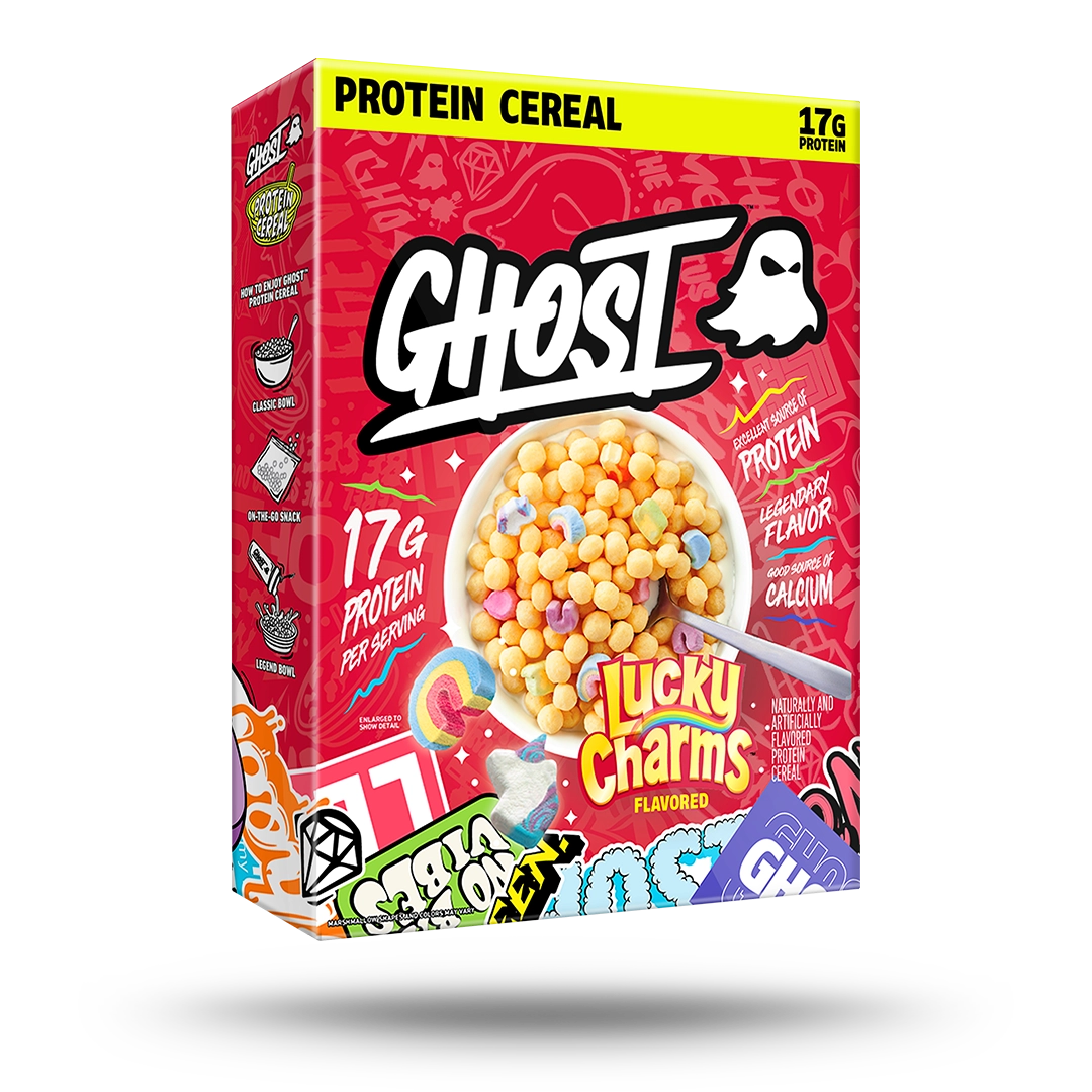 GHOST® PROTEIN CEREAL x LUCKY CHARMS™ | LUCKY CHARMS™