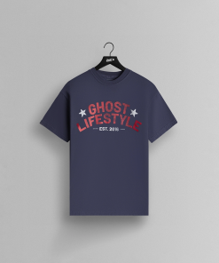 GHOST® STARS & HYPE TEE | NAVY