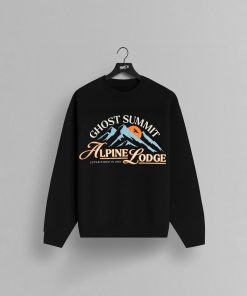 GHOST® SUMMIT CREWNECK | BLACK