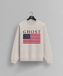 GHOST® USA CREWNECK | IVORY